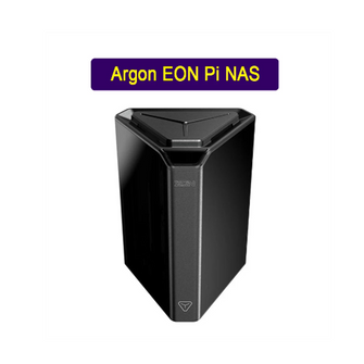 Argon EON Pi NAS Case 4-BAY SATA HDD SDD Network Attached Storage RTC Aluminum Enclosure BYO NAS for Raspberry Pi 4 Modle B