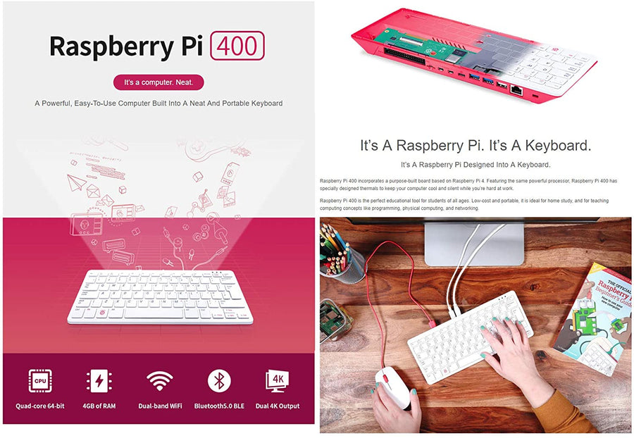 Raspberry Pi 400 パーソナルコンピューターキット Buy a Raspberry Pi 400 Personal Computer Kit – Raspberry Pi