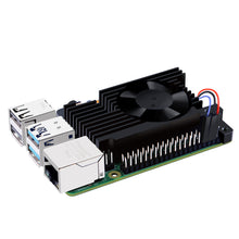 CNC Extreme Heatsink with Adjustable Speed Quiet PWM Fan For Raspberry Pi 4