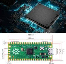 Raspberry Pi Pico Board Microcontroller Board Dual-Core 264KB ARM Low-Power Microcomputers Cortex-M0+ Processor