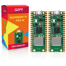 Raspberry Pi Pico W with Header, RPI Pico Wireless WiFi RP2040 Microcontroller Development Board