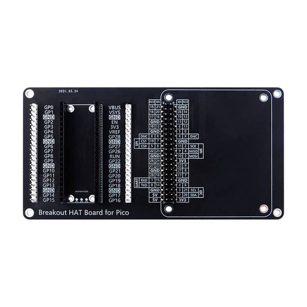 52Pi Breakout HAT Board For Raspberry Pi Pico/Pico W – 52Pi