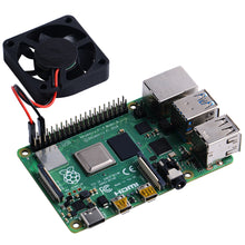 52Pi 2 Pack Cooling Fan with LED for Raspberry Pi 4 B / 3 B + / 3 (40*40*10mm) 2 wires