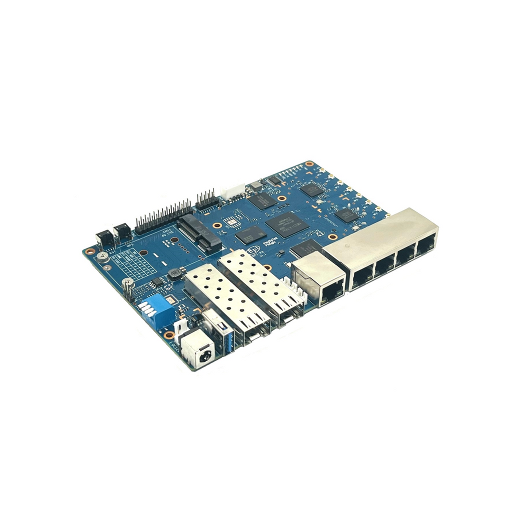 Banana Pi BPI R3 Router Board With MediaTek MT7986 Quad Core ARM A53 ...