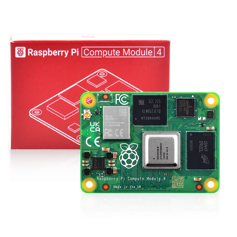 Raspberry Pi Compute Module 4 -8GB RAM 32GB eMMC , 2.4/5.0GHz with Wi ...