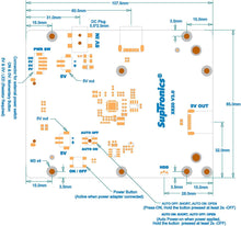 52Pi X820 V3.0 2.5" SATA HDD/SSD Shield Expansion Board Kit for Raspberry Pi 1 Model B+/ 2 Model B / 3 Model B / 3 Model B+