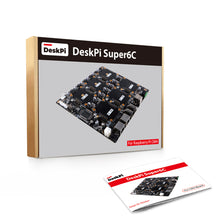 DeskPi Super6C Raspberry Pi CM4 Cluster Mini-ITX board Kit 6 RPI CM4 supported