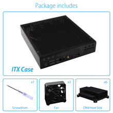 ITX Case Kit for Deskpi Super6C Raspberry Pi CM5/CM4 Cluster Mini-ITX board