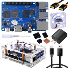 52Pi Banana PI BPI-M5 Amlogic S905X3 Quad Core ARM Mali G31 4GB LPDDR4 RAM 16GB eMMC Flash Support Linux Ubuntu Debian Single Board
