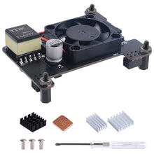 52Pi Raspberry Pi 4 Isolated PoE HAT Support IEEE 802.3af or 802.3at PoE Standard, with Raspberry Pi Cooling Fan 30x30x7mm for Raspberry Pi 4 Model B / 3B+ 3B Plus