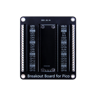 Breakout HAT Board for Raspberry Pi Pico/Pico W