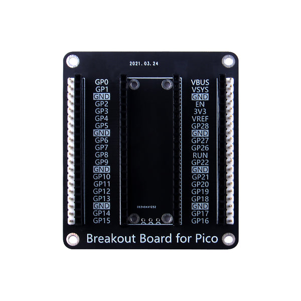52Pi Breakout HAT Board for Raspberry Pi Pico/Pico W – 52Pi Store