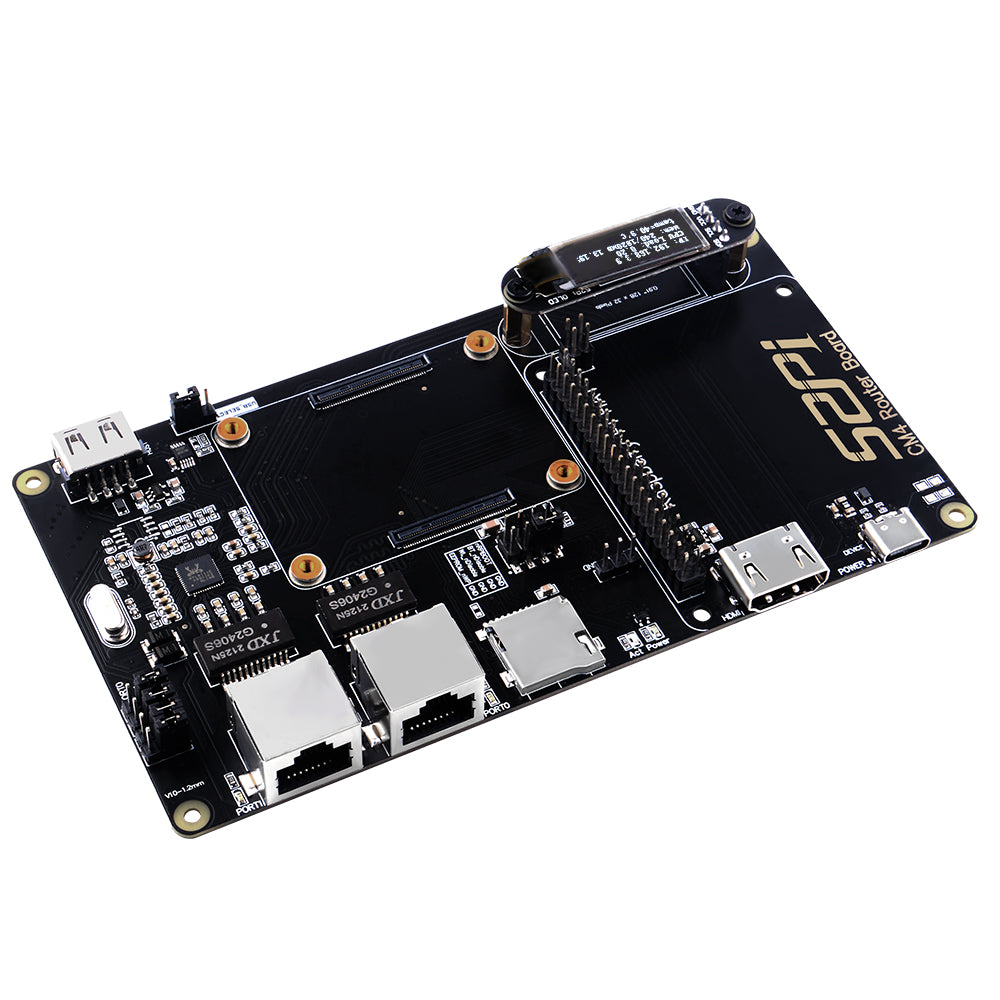 52Pi Router Board for Raspberry Pi CM4/CM5, Pi Compute Module 4 Expans ... image.