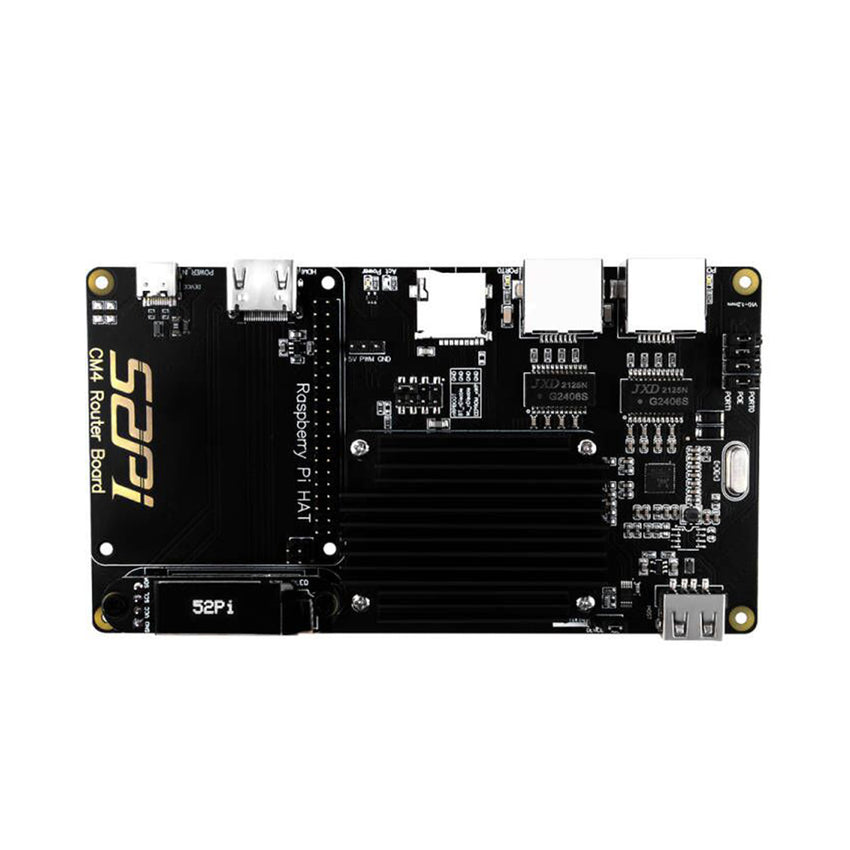 52Pi Router Board for Raspberry Pi CM4/CM5, Pi Compute Module 4 Expans ...