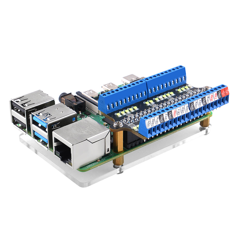 52Pi Micro GPIO Terminal Block Breakout Board Module for Raspberry