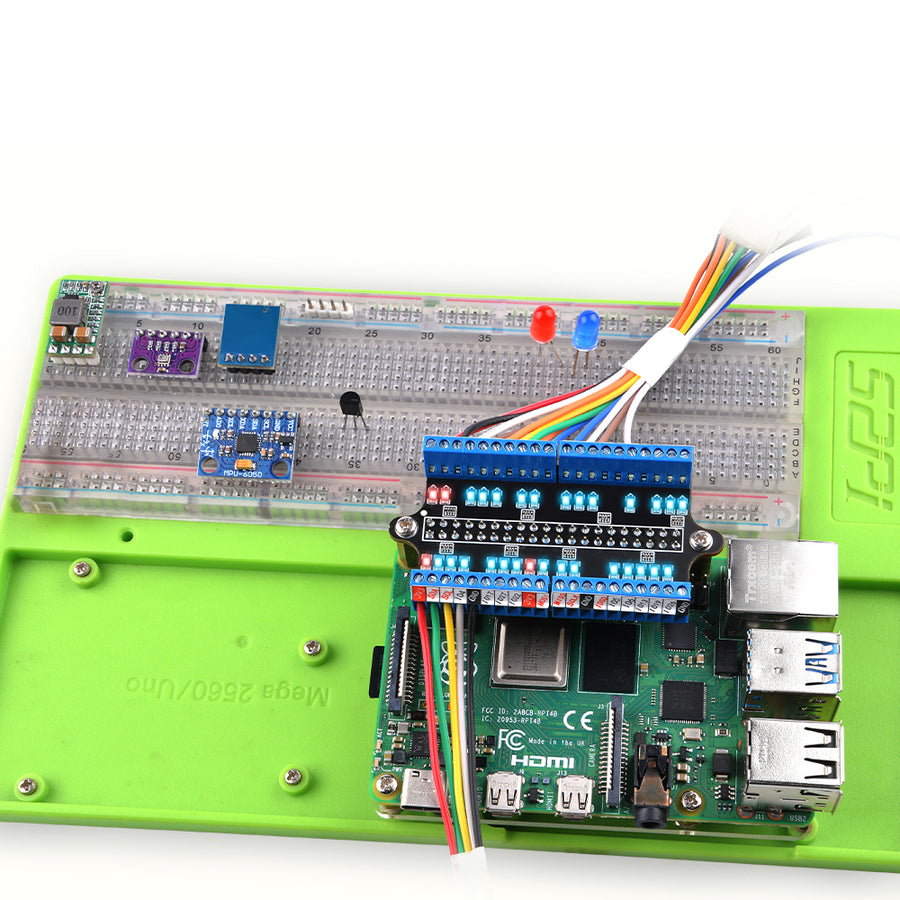 52Pi Micro GPIO Terminal Block Breakout Board Module for Raspberry