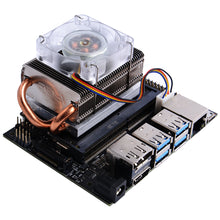 ICE Tower Cooling Fan RGB Changing Light for NVIDIA Jetson Nano