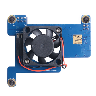 Raspberry Pi 4 PoE HAT Support IEEE 802.3af or 802.3at PoE Standard,with Raspberry Pi Cooling Fan 30x30x7mm for Raspberry Pi 4 Model B / 3B+ 3B Plus