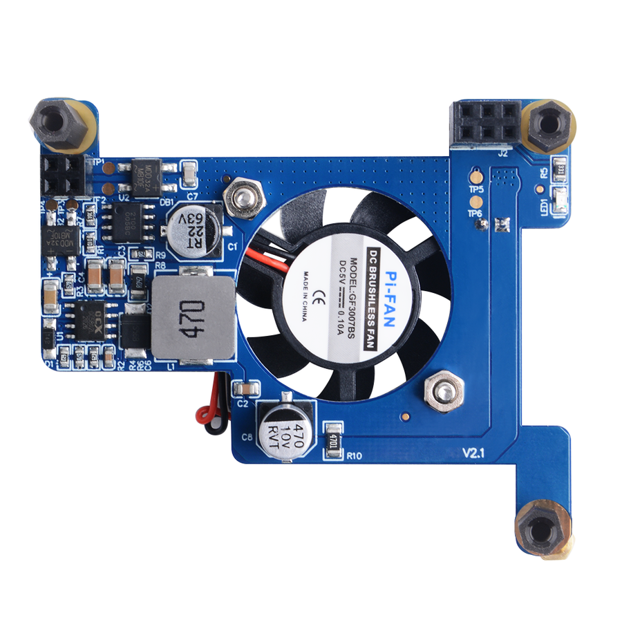 Raspberry Pi 4 PoE HAT Support IEEE 802.3af or 802.3at PoE 