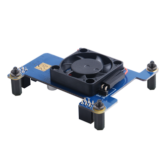 Raspberry Pi 4 PoE HAT Support IEEE 802.3af or 802.3at PoE Standard,with Raspberry Pi Cooling Fan 30x30x7mm for Raspberry Pi 4 Model B / 3B+ 3B Plus