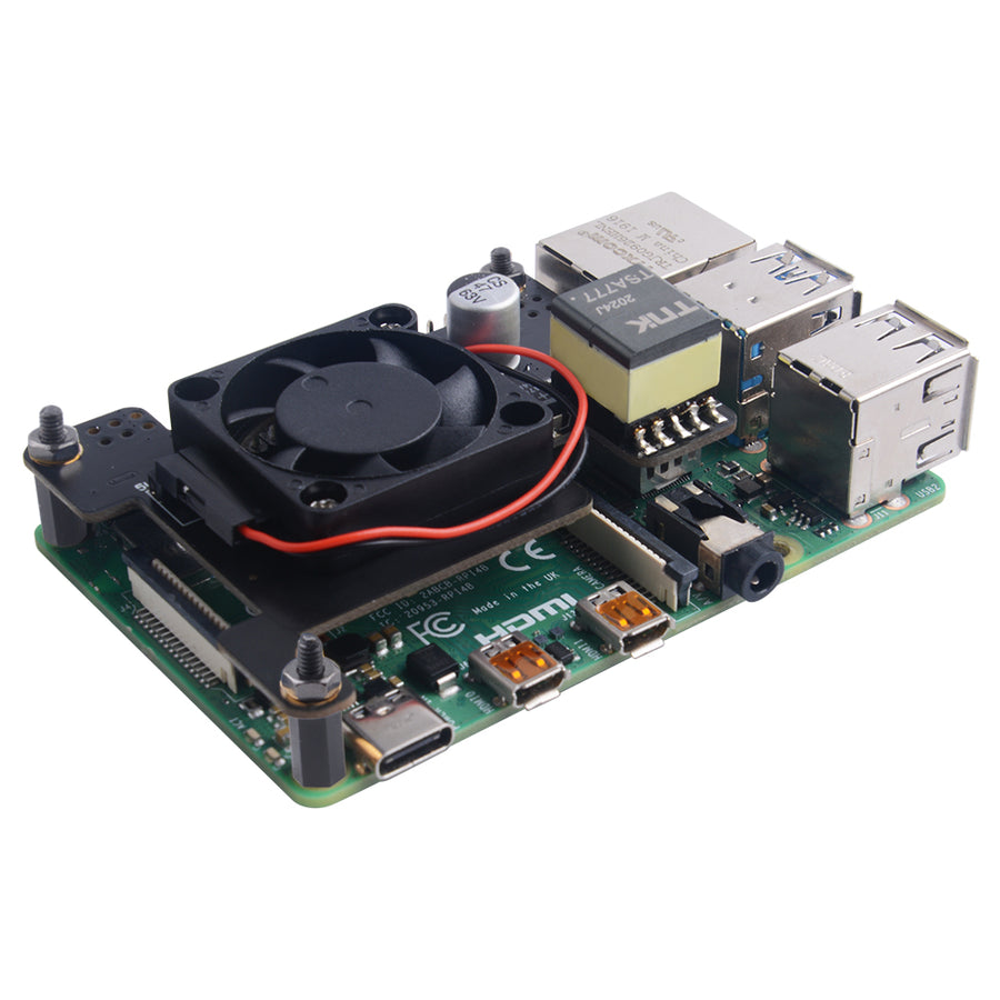 52Pi Raspberry Pi 4 Isolated PoE HAT Support IEEE 802.3af or 802.3