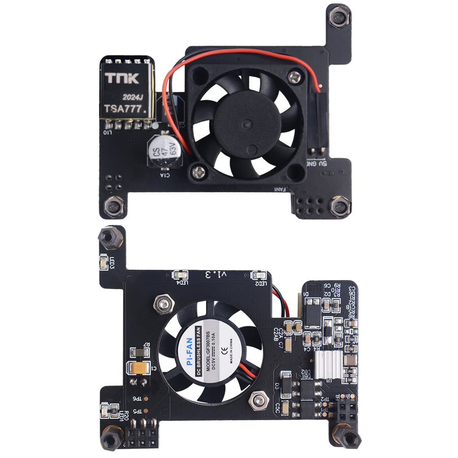 52Pi Raspberry Pi 4 Isolated PoE HAT Support IEEE 802.3af or 802.3