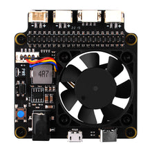 X735 V3.0 with Safe Shutdown & PMW Cooling Fan Expansion Board,Acrylic Plate for Raspberry Pi 4 Model B