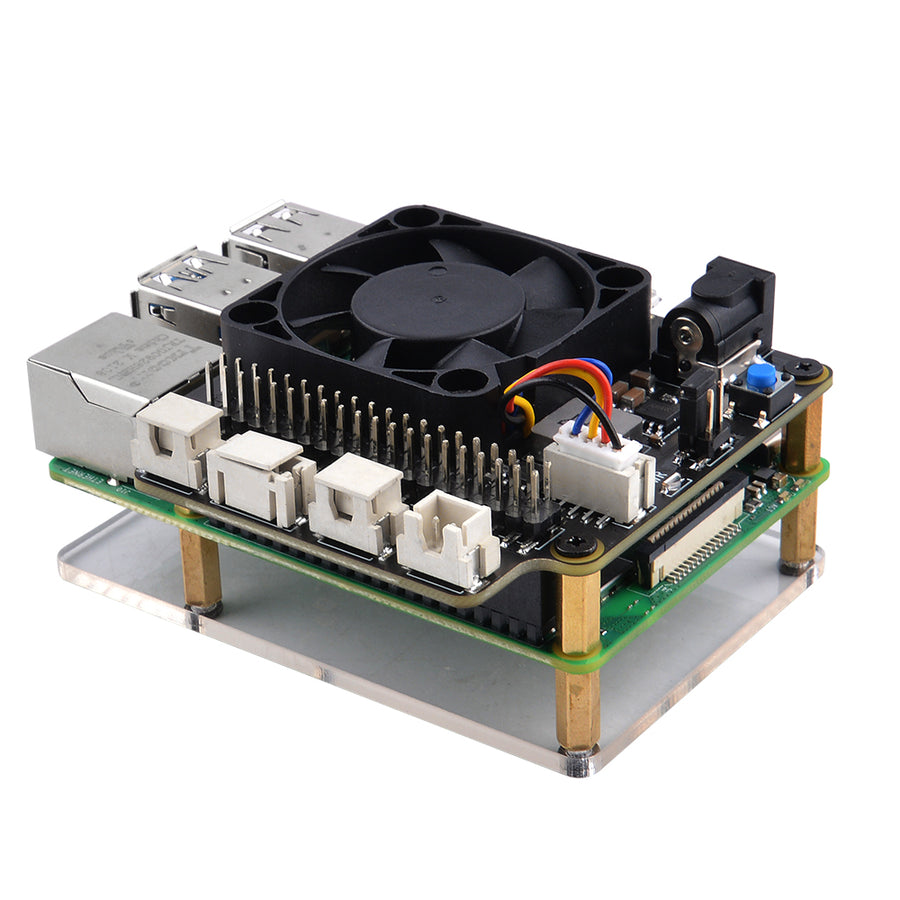 52Pi X735 V3.0 with Safe Shutdown & PMW Cooling Fan Expansion