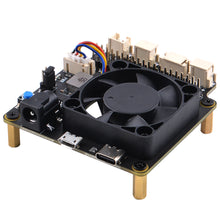 52Pi X735 V3.0 with Safe Shutdown & PMW Cooling Fan Expansion Board, Acrylic Plate for Raspberry Pi 4 Model B