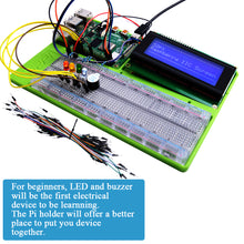52Pi ABS Experiment Holder Platform Development Breadboard for Raspberry Pi 4B / 3B+ / 3B / 2B / B+, Zero/W, Mega 2560