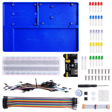 52Pi ABS Experiment Holder Platform Development Breadboard for Raspberry Pi 4B / 3B+ / 3B / 2B / B+, Zero/W, Mega 2560