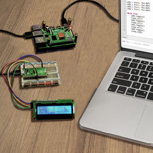 52Pi Raspberry Pi Pico Basic Starter Kit with Raspberry Pi Pico, Breadboard, I2C 1602 LCD Display Module, 9g Mirco Servo for Raspberry Pi Beginners & Software Engineer