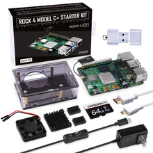 52Pi ROCK 4 Model C+ 4GB Single Board Computer Rockchip RK3399-T Arm Cortex-A72 + Cortex-A53