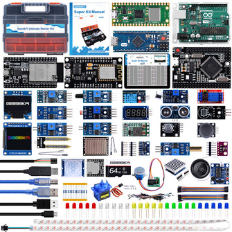 52Pi Development Boards Ultimate Starter Kit Raspberry Pi Pico, Arduin ...
