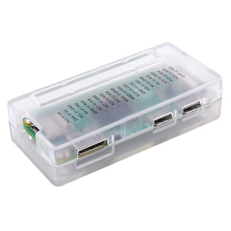 Raspberry Pi Zero 2 W/Zero W Case, 7 in 1 Basic Starter Kit with Raspberry Pi Zero Heatsink, 20Pin GPIO Header, OTG Cable, Switch Cable, HDMI Adapter and Screwdriver