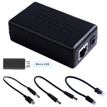 Gigabit Raspberry Pi 4 B / 3B+ Active PoE Splitter USB TYPE C 48V to 5V Power Over Ethernet cable PoE Switch