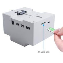 52Pi ABS Electrical Box Cooling Fan Heatsink Screwdriver Protective Case White Enclosure for Raspberry Pi 4 B/3 B+/3B