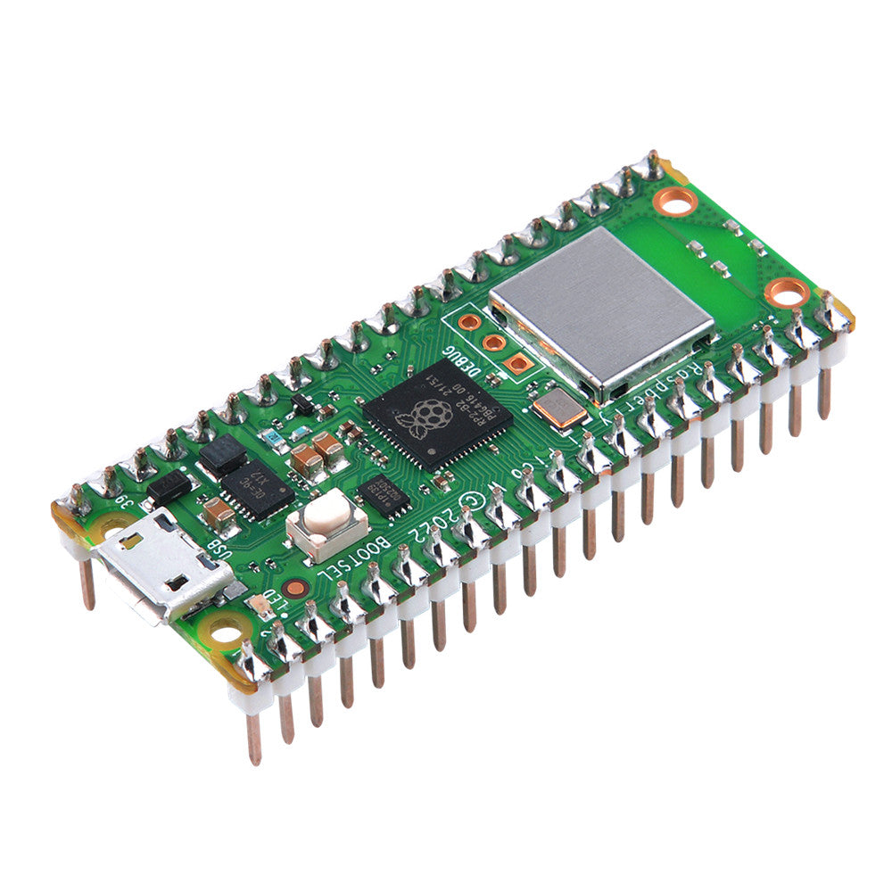 Raspberry Pi Pico W Microcontroller Board Built-in WiFi Based on Official RP2040 Raspberry Pi Pico W Microcontroller Board Built-in WiFi Based on Official RP2040