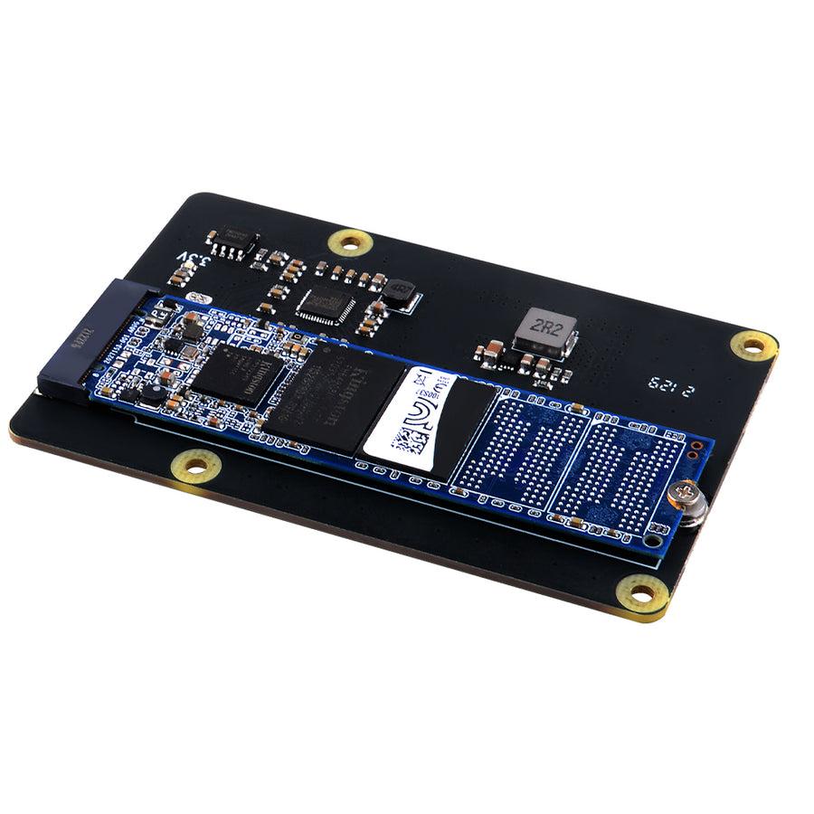 52Pi X862 V2.0 M.2 NGFF SATA SSD Storage Expansion Board with USB