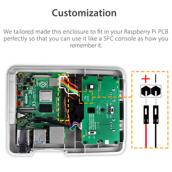 Retroflag  SUPERPi 4 Case Safe Reset Shutdown LED Indicator Retroflag SSD Aluminum Heat Sink Cooler Cooling Fan for Raspberry Pi 4B