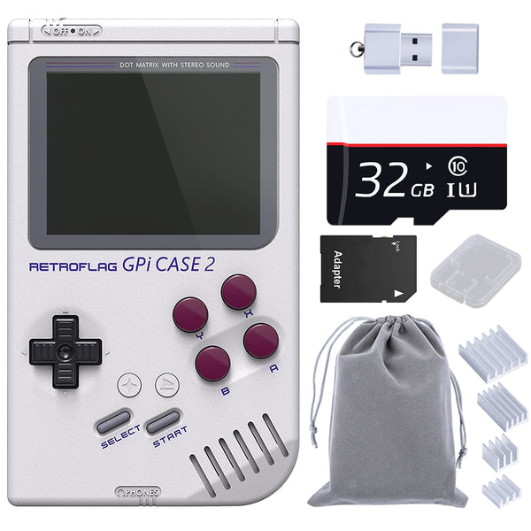 Retroflag GPi CASE 2 for Raspberry Pi CM4, with 3.0” LCD and 4000mAh L –  52Pi Store