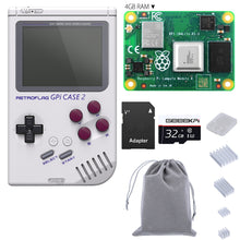 Retroflag GPi CASE 2 for Raspberry Pi CM4, with 3.0” LCD and 4000mAh Li-on Rechargeable Battery, with Type C Charging Port