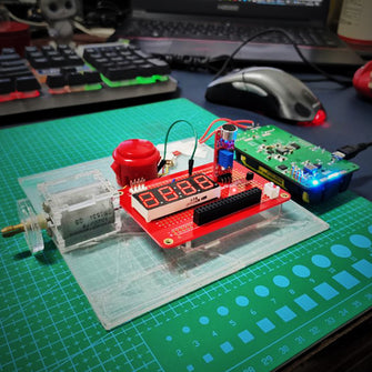 Arduino Microcontroller Solderable Gold-Plated Prototype PCB Solderable Breadboard for DIY Arduino Solder ...