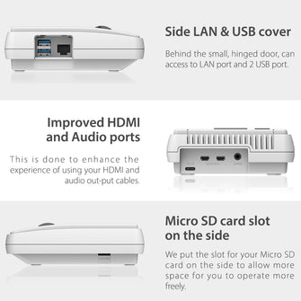 Retroflag  SUPERPi 4 Case Safe Reset Shutdown LED Indicator Retroflag SSD Aluminum Heat Sink Cooler Cooling Fan for Raspberry Pi 4B