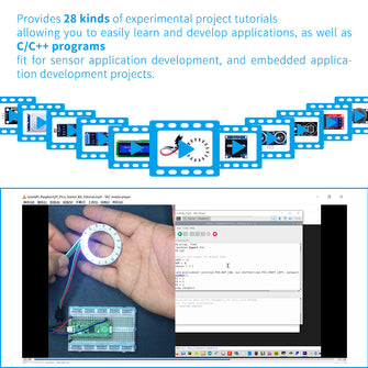 52Pi Raspberry Pi Pico Micro Python Programing Kit with Raspberry Pi P ...