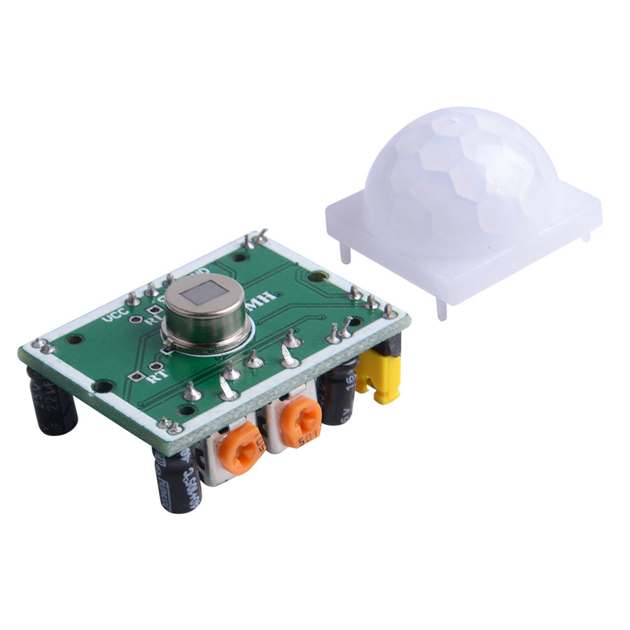 5PCS PIR Motion Sensor Module For Arduino - Human Infrared Detector With Dupont Wires