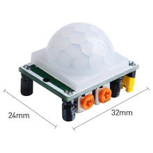 5-Pack Adjust IR Pyroelectric Infrared PIR Motion Sensor Detector Module for Arduino for Raspberry Pi